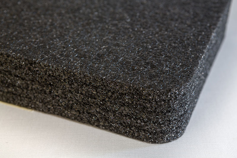foam polyethilene with close cell - STRATOCELL Black