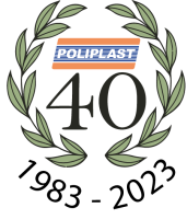 logo 40 anni di Poliplast